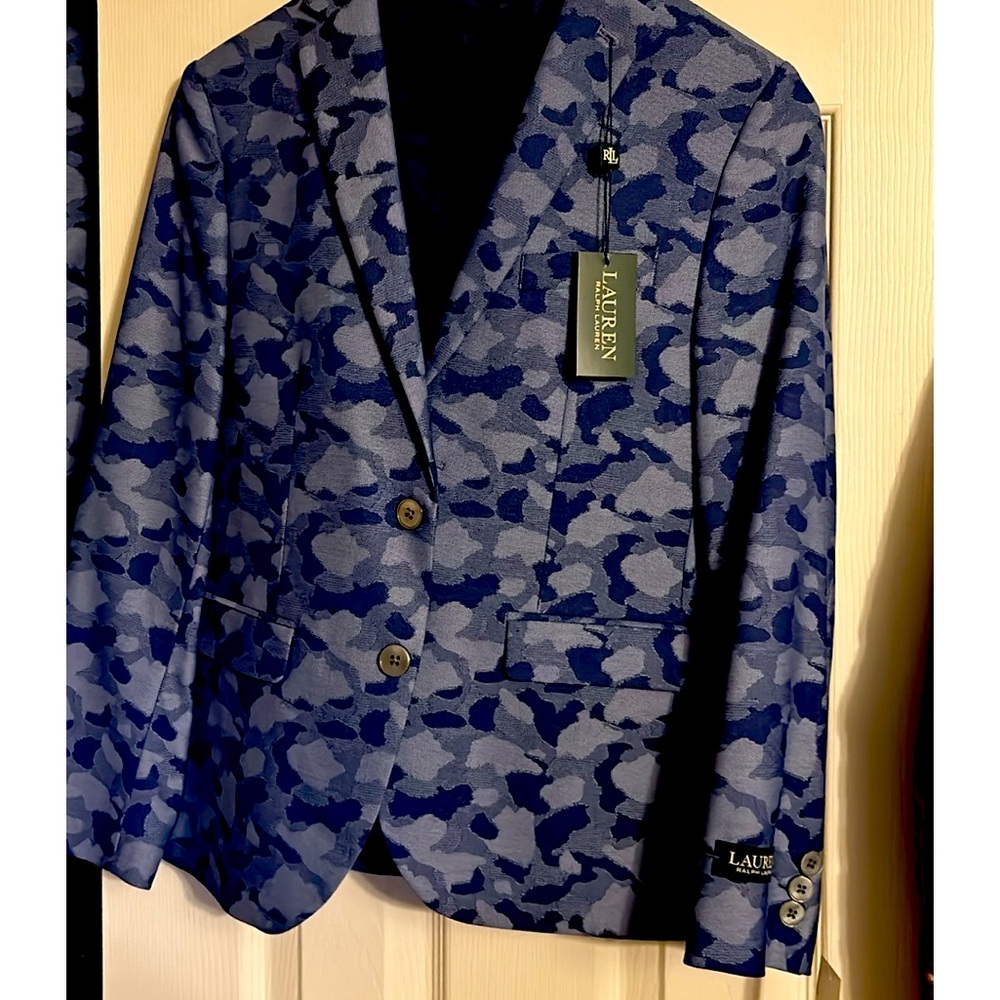Ralph Lauren jacket size 8 NWT color blue